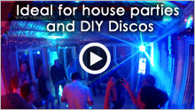 diy disco - the idj at a house party