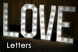 Light up letters